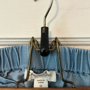 Coldwater Creek classic fit, size 12 chambray pants.